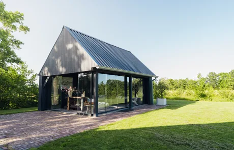 Glazen tuinkamer met panoramisch uitzicht - B&B Smalle Ee Friesland